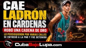 ROBA UNA CADENA DE ORO EN CÁRDENAS, LO PERSIGUEN POR VARIAS CALLES Y TERMINA DETENIDO