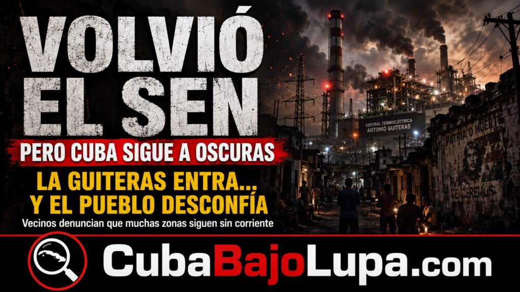 “¿CUÁNTO DURARÁ?”: CUBA RECUPERA EL SEN, PERO EL PUEBLO YA SE PREGUNTA CUÁNTOS DÍAS DURARÁ ANTES DE LA NUEVA CAÍDA