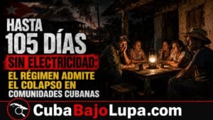 RÉGIMEN ADMITE PÚBLICAMENTE QUE HAY COMUNIDADES EN CUBA QUE HAN PERMANECIDO MÁS DE 100 DÍAS CONTINÚOS SIN ELECTRICIDAD