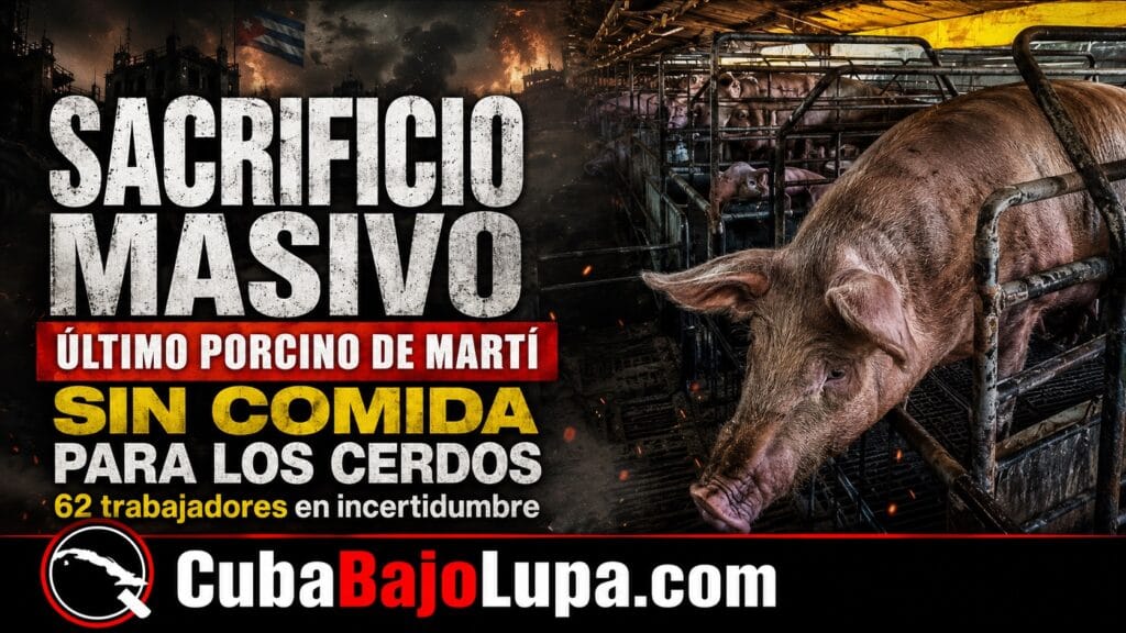 DECENAS DE CERDOS SERÍAN SACRIFICADOS DE URGENCIA EN EMPRESA PORCINA ESTATAL DE MATANZAS POR NO TENER ALIMENTO PARA DARLES
