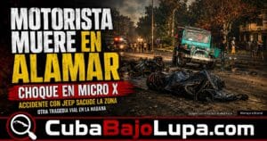 ACCIDENTE MORTAL EN ALAMAR: MOTORISTA PIERDE LA VIDA TRAS CHOCAR CON UN JEEP