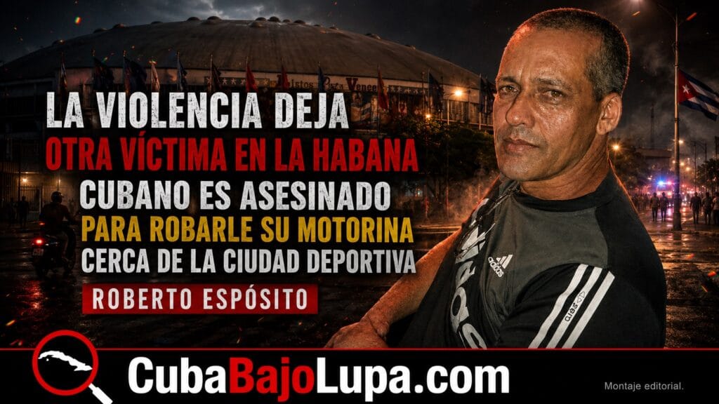 LA VIOLENCIA DEJA OTRA VÍCTIMA EN LA HABANA: CUBANO ES ASESINADO PARA ROBARLE SU MOTORINA CERCA DE LA CIUDAD DEPORTIVA