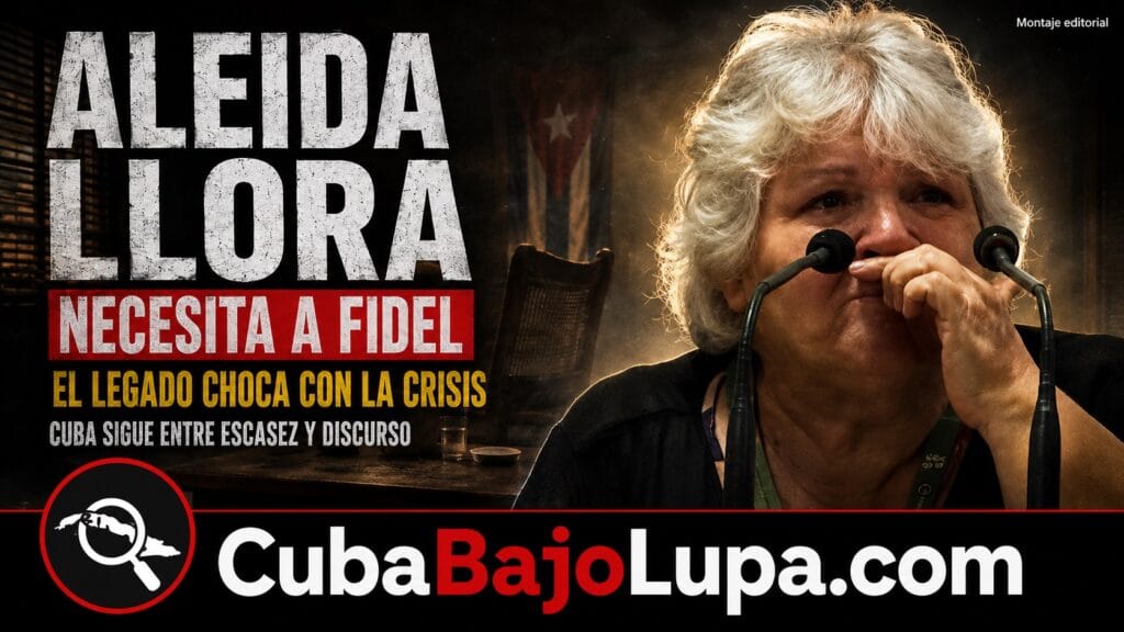 ALEIDA GUEVARA, LA VIVE BIEN HIJA DEL CHE, DICE QUE TODAVÍA “NECESITA” A FIDEL CASTRO Y SE PONE A LLORAR AL RECORDARLO