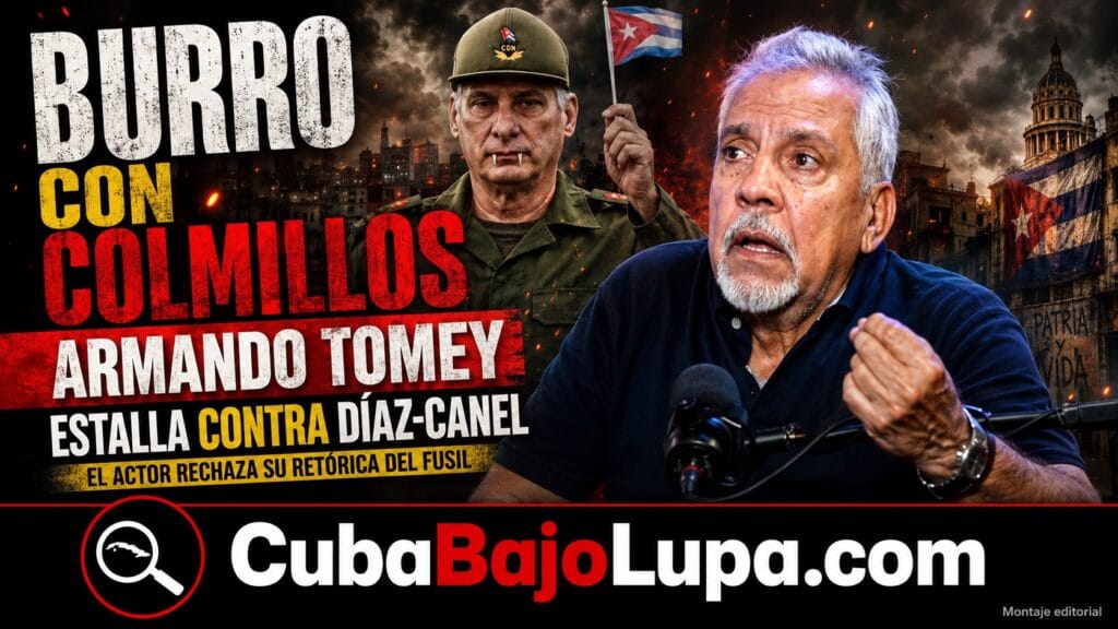 ARMANDO TOMEY ARREMETE CONTRA DÍAZ-CANEL Y RECHAZA QUE HABLE EN NOMBRE DE LOS CUBANOS PARA DEFENDER LA REVOLUCIÓN