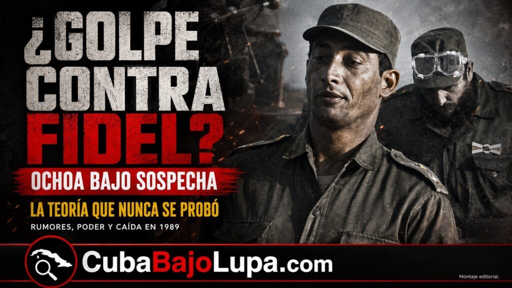 ¿PREPARABA ARNALDO OCHOA UN GOLPE DE ESTADO MILITAR CONTRA FIDEL CASTRO? LA TEORÍA QUE SIEMPRE HA QUEDADO EN EL MISTERIO