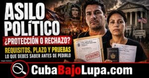 ¿PUEDEN LOS CUBANOS PEDIR ASILO POLÍTICO EN EE.UU. EN 2026? LO QUE DEBES DEMOSTRAR Y LOS ERRORES QUE PUEDEN HUNDIR EL CASO