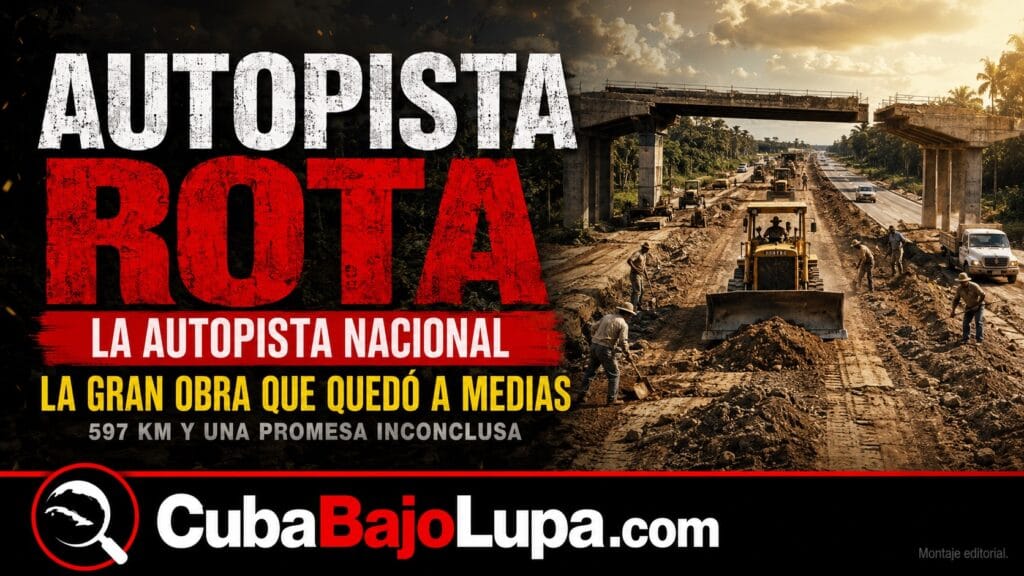 LA AUTOPISTA QUE IBA A CRUZAR CUBA ENTERA: POR QUÉ EL GRAN PROYECTO NACIONAL NUNCA SE TERMINÓ
