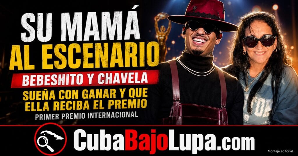 BEBESHITO NO PUEDE VIAJAR A ESPAÑA Y SUEÑA CON QUE SU MADRE SUBA POR ÉL A PREMIOS JUVENTUD: “QUÉ LINDO SERÍA”
