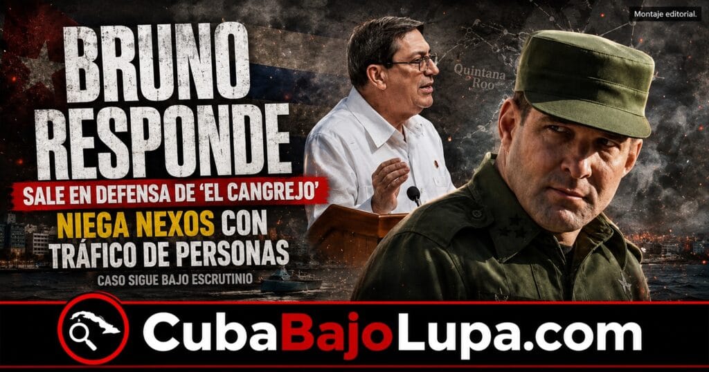 BRUNO RODRÍGUEZ SALE EN DEFENSA DE ‘EL CANGREJO’ TRAS ACUSACIONES DE VÍNCULOS CON LA MAFIA CUBANA DE QUINTANA ROO