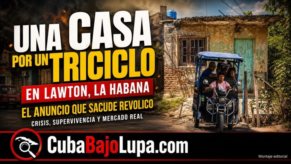 VENDEN CASA EN LA HABANA POR 3.000 DÓLARES O LA «CAMBIAN POR UN TRICICLO»: EL ANUNCIO QUE SORPRENDE EN REVOLICO