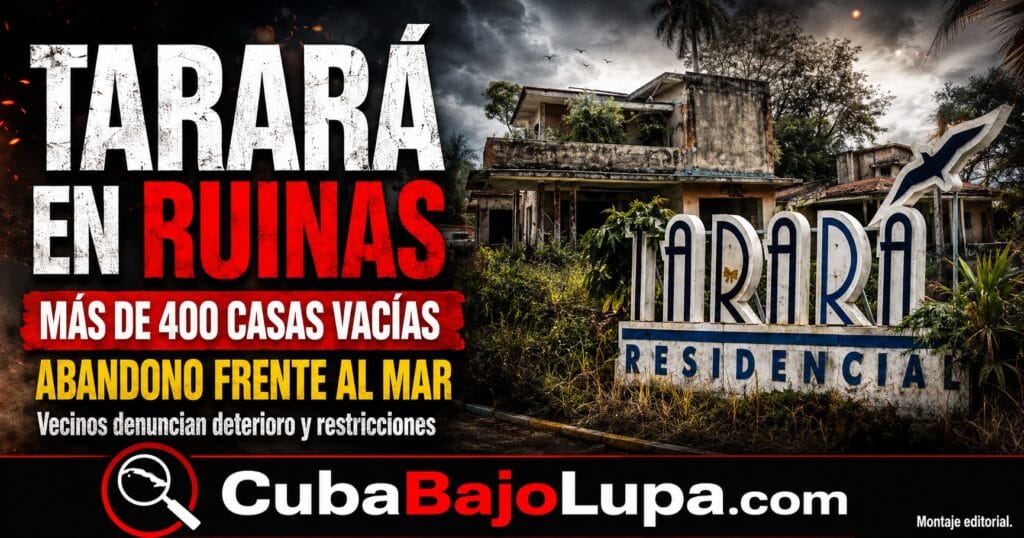 TARARÁ, DEL PARAÍSO AL ABANDONO: MANSIONES VACÍAS, FALTA DE AGUA Y ROBOS
