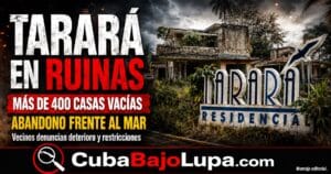 TARARÁ, DEL PARAÍSO AL ABANDONO: MANSIONES VACÍAS, FALTA DE AGUA Y ROBOS