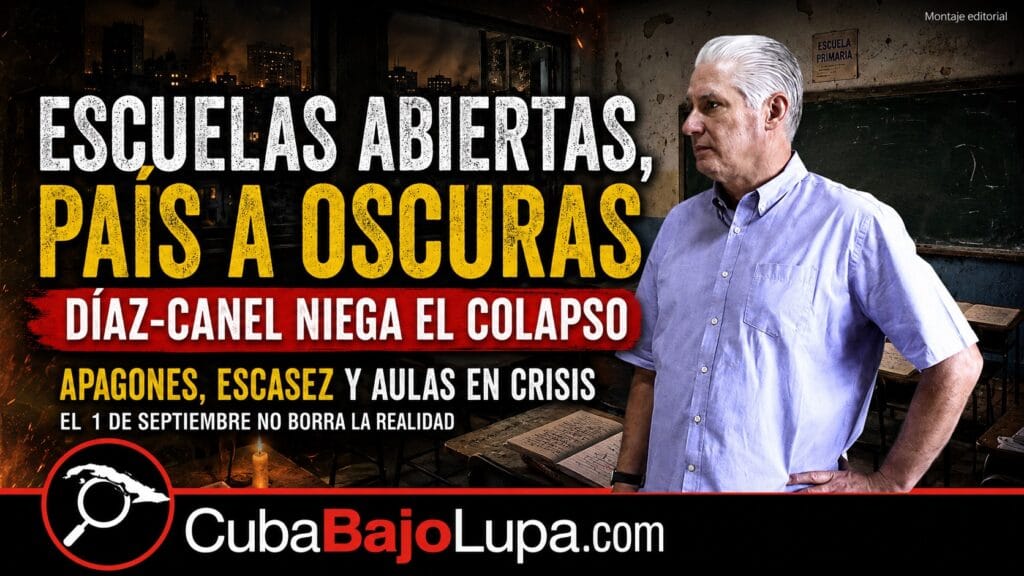 DÍAZ-CANEL DICE QUE CUBA NO ESTÁ EN COLAPSO PORQUE ARRANCARÁ EL NUEVO CURSO ESCOLAR: ¿EN QUÉ CONDICIONES ESTUDIARÁN LOS NIÑOS?
