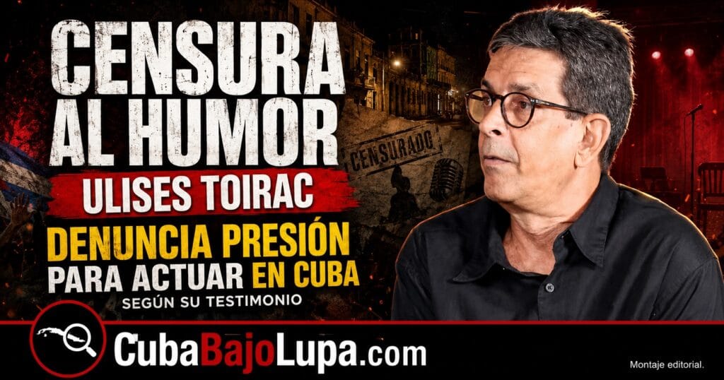 ULISES TOIRAC DENUNCIA CENSURA EN CUBA: “EL CRITERIO POLÍTICO DE UNO INFLUYE” PARA PODER ACTUAR EN PÚBLICO