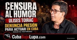 ULISES TOIRAC DENUNCIA CENSURA EN CUBA: “EL CRITERIO POLÍTICO DE UNO INFLUYE” PARA PODER ACTUAR EN PÚBLICO