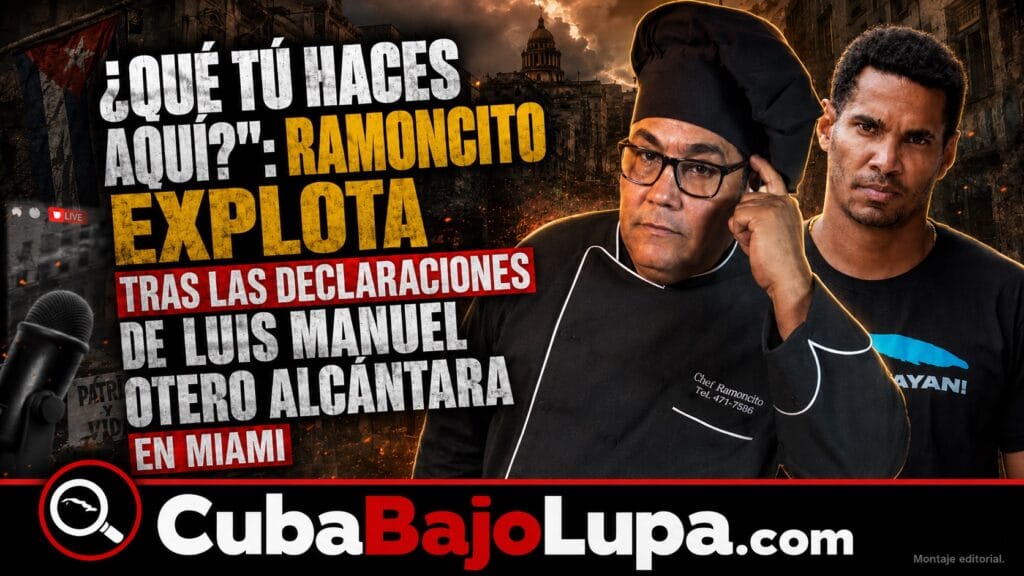 CHEF RAMONCITO EXPLOTA CONTRA LUIS MANUEL OTERO ALCÁNTARA: «ESTE TIPO ME HIERVE LA SANGRE, ERES TRONCO DE SINGAO»