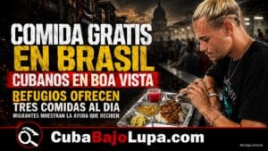 “NO PAGAS NADA”: CUBANO MUESTRA LA COMIDA QUE RECIBEN GRATIS MIGRANTES EN LOS REFUGIOS EN BRASIL Y SORPRENDE A LAS REDES