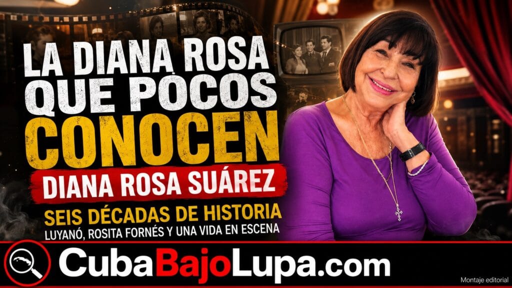 SECRETOS Y MEMORIA DE DIANA ROSA SUÁREZ: DE HIJA DE UN ZAPATERO A ÍCONO DE LA TELEVISIÓN CUBANA