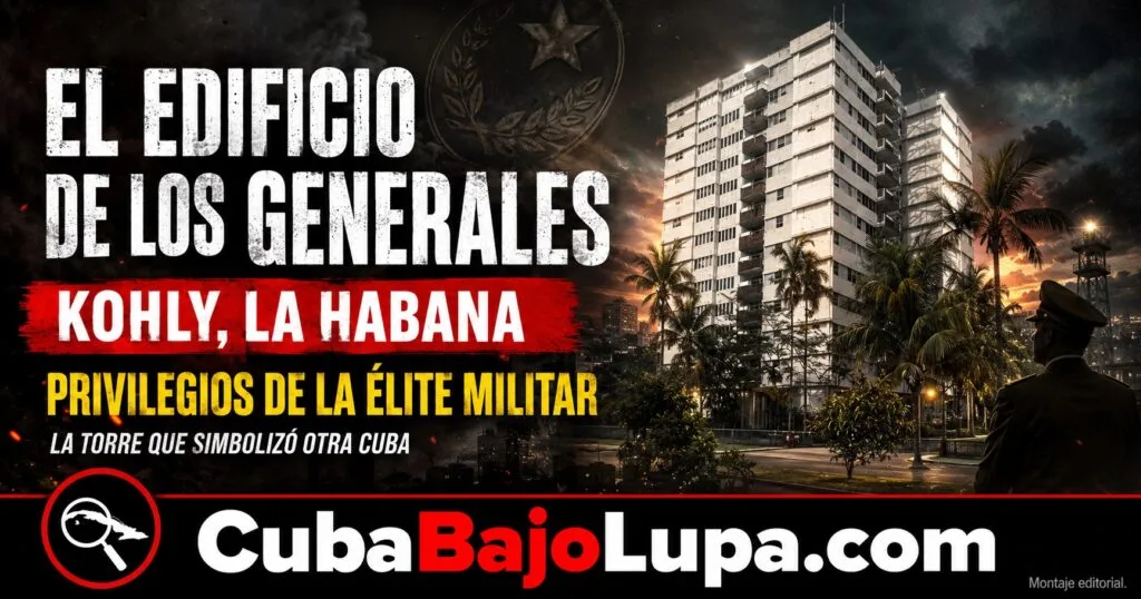EL “EDIFICIO DE LOS GENERALES”: LA MISTERIOSA EDIFICACIÓN HABANERA DONDE EL RÉGIMEN DIO VIVIENDAS DE LUJO A LA ÉLITE MILITAR CUBANA