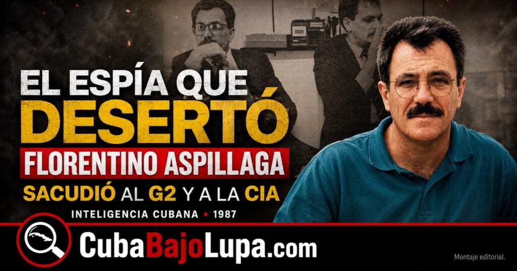 FLORENTINO ASPILLAGA LOMBARD: EL ESPÍA CUBANO QUE DESERTÓ A FINALES DE LA DÉCADA DE 1980 Y SACUDIÓ A LA CIA Y AL MININT