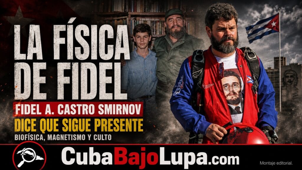 NIETO DE FIDEL CASTRO SE BAJA AHORA CON QUE SU ABUELO ESTÁ VIVO Y PUEDE DEMOSTRARLO CON ‘BIOFÍSICA MOLECULAR Y MECÁNICA CLÁSICA’