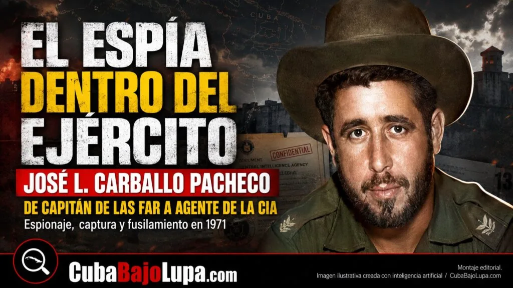 “EL ESPÍA PACHECO”: EL OFICIAL DE LAS FAR QUE SE CODEABA CON FIDEL CASTRO Y QUE TERMINÓ FRENTE AL PAREDÓN FUSILADO POR RAÚL CASTRO