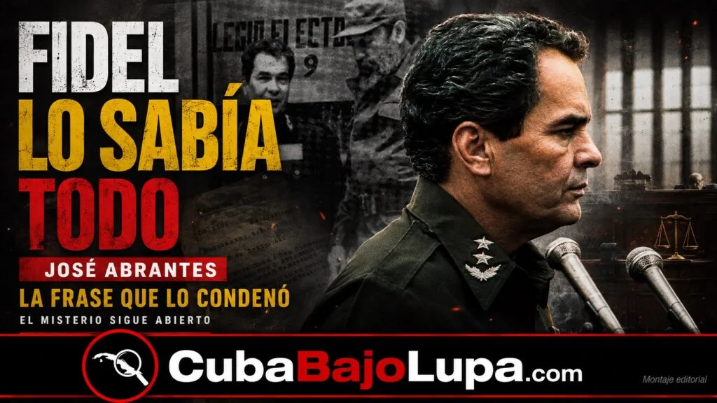 “FIDEL LO SABÍA TODO”: LA FRASE QUE LE COSTÓ LA VIDA A JOSÉ ABRANTES Y QUE SIGUE RODEADA DE MISTERIO