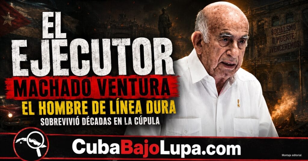 EL PODER EN LAS SOMBRAS: ASÍ ASCENDIÓ MACHADO VENTURA DE VERDUGO DE LOS CASTROS A CONVERTIRSE EN EL NÚMERO DOS DE CUBA