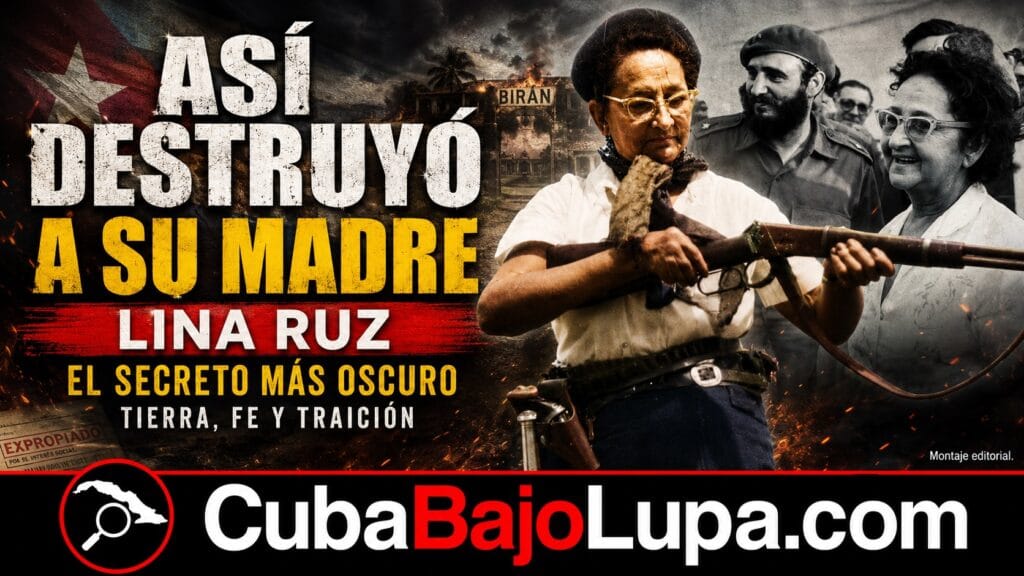 ASÍ CHOCÓ FIDEL CASTRO CON LA MUJER QUE LE DIO LA VIDA: SU MADRE LE SACÓ UN RIFLE CUANDO ÉL RECLAMO SUS TIERRAS PARA LA REVOLUCIÓN