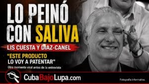 LIS CUESTA VUELVE A ROBARSE LA ESCENA: PEINA A DÍAZ-CANEL CON SU SALIVA ANTES DE UNA ENTREVISTA CON LA TELEVISIÓN BRASILEÑA