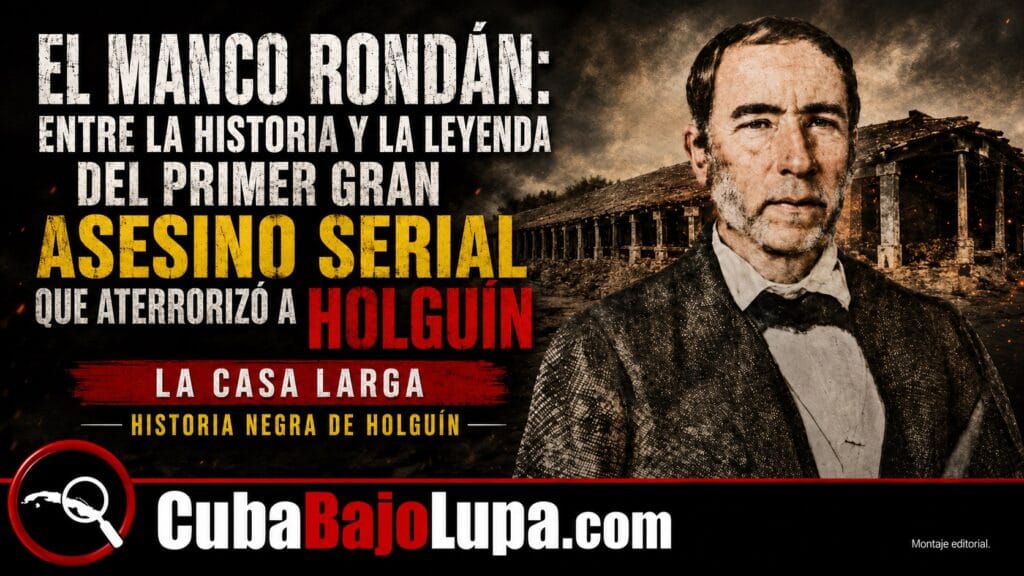 EL MANCO RONDÁN: ENTRE LA HISTORIA Y LA LEYENDA DEL PRIMER GRAN ASESINO SERIAL QUE ATERRORIZÓ A HOLGUÍN