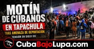 CASI MEDIO CENTENAR DE CUBANOS SE AMOTINAN EN ESTACIÓN MIGRATORIA DE MÉXICO TRAS CONOCER QUE SERIAN DEPORTADOS
