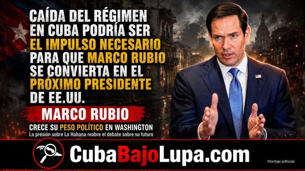 CAÍDA DEL RÉGIMEN EN CUBA PODRÍA SER EL IMPULSO NECESARIO PARA QUE MARCO RUBIO SE CONVIERTA EN EL PRÓXIMO PRESIDENTE DE EE.UU.