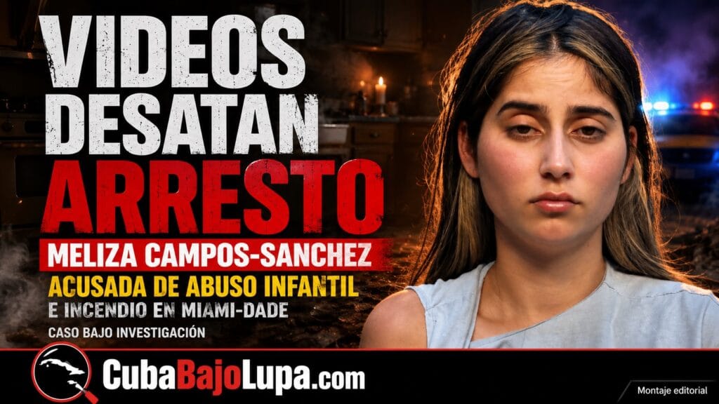 ARRESTAN EN MIAMI-DADE A MADRE CUBANA ACUSADA DE VERTER CERA CALIENTE SOBRE SUS HIJAS Y PROVOCAR UN INCENDIO EN SU VIVIENDA