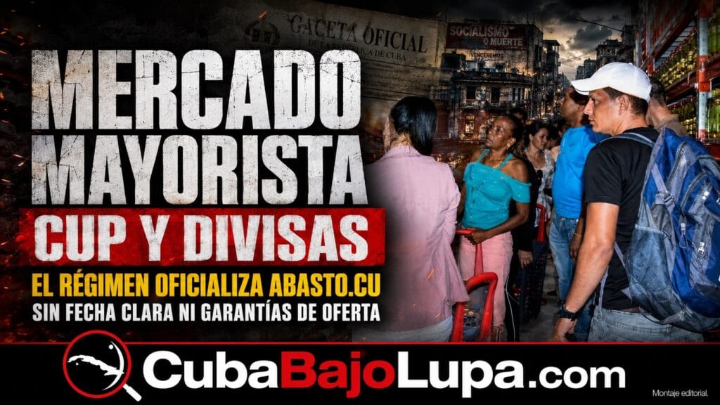 RÉGIMEN CUBANO APRUEBA MERCADOS DE ABASTO MAYORISTAS EN PESOS CUBANOS Y DÓLARES, PERO NO REVELA CUÁNDO ABRIRÁN