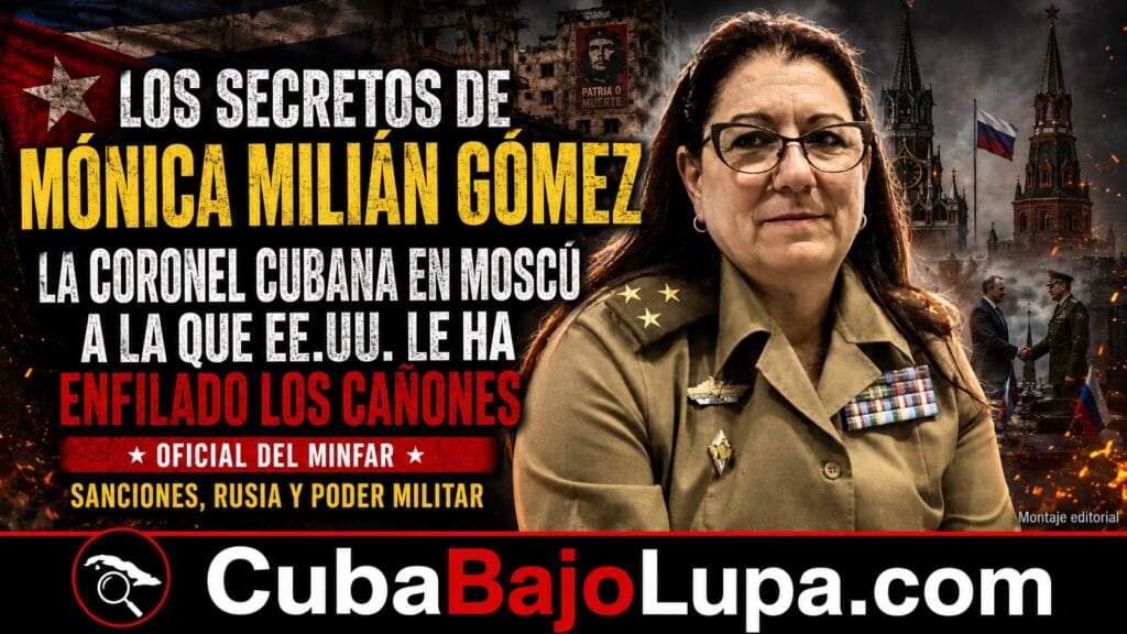 LOS SECRETOS DE MONICA MILIAN GOMEZ, LA CORONEL CUBANA DESIGNADA EN MOSCU A LA QUE EE.UU. LE HA ENFILADO LOS CAÑONES