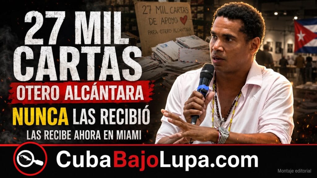 LUIS MANUEL OTERO ALCÁNTARA RECIBE EN MIAMI 27,000 CARTAS QUE NUNCA PUDO LEER DURANTE SUS CINCO AÑOS PRESO EN CUBA