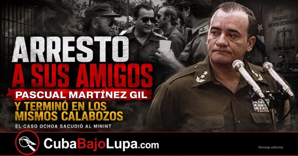 PASCUAL MARTÍNEZ: EL SECRETO DEL GENERAL QUE ARRESTÓ A SUS AMIGOS DURANTE EL JUICIO DE OCHOA Y TERMINÓ LUEGO EN LOS MISMOS CALABOZOS