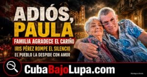 FAMILIA DE PAULA ALÍ AGRADECE MUESTRAS DE CARIÑO TRAS LA MUERTE DE LA ACTRIZ QUE HIZO HISTORIA EN LA CULTURA CUBANA