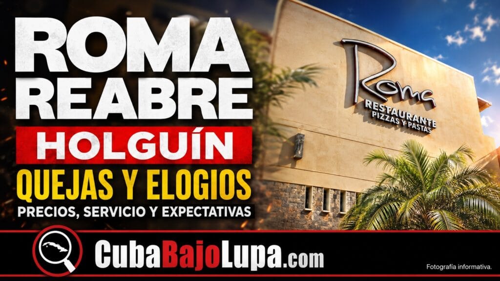 TRAS AÑOS DE ABANDONO, LA PIZZERÍA ROMA REABRE SUS PUERTAS EN HOLGUÍN Y YA DESATA POLÉMICA ¿ALTOS PRECIOS, MALA CALIDAD?