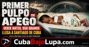 BEBÉ PREMATURO DE 950 GRAMOS RECIBE EL PRIMER “PULPO DE APEGO” EN UNA UNIDAD NEONATAL DE SANTIAGO DE CUBA