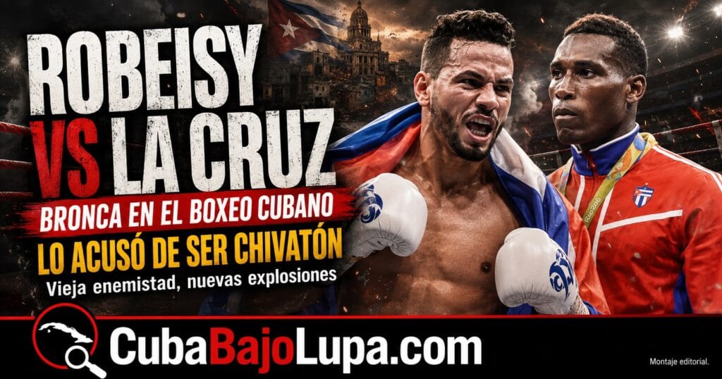 ROBEISY RAMÍREZ ACUSA A JULIO CÉSAR LA CRUZ DE CHIVATEAR A SUS COMPAÑEROS EN EL EQUIPO NACIONAL DE BOXEO EN CUBA