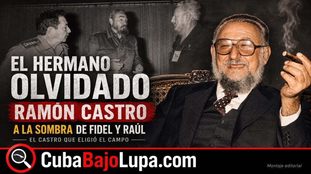 RAMÓN CASTRO, EL TERCER HERMANO: LA VIDA DEL HOMBRE QUE VIVIÓ A LA SOMBRA DE FIDEL Y RAÚL