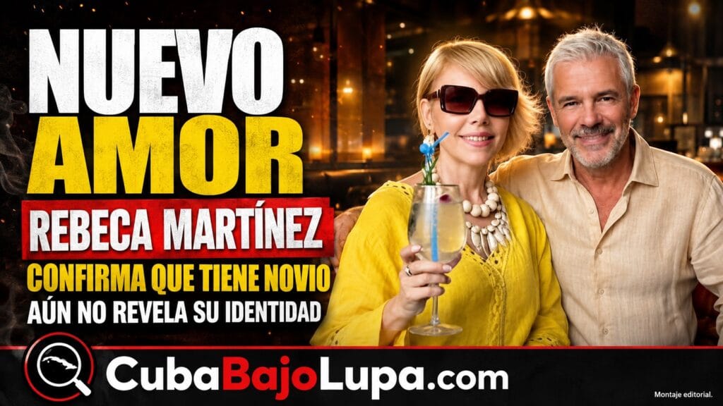 VEDETTE CUBANA REBECA MARTÍNEZ CONFIRMA QUE TIENE NOVIO Y DESPIERTA CURIOSIDAD SOBRE SU NUEVA PAREJA: “DISFRUTANDO EL AMOR”