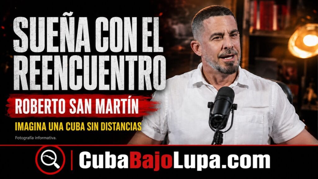 ROBERTO SAN MARTÍN IMAGINA EL REENCUENTRO DE LOS CUBANOS CUANDO CUBA SEA LIBRE: “VAMOS A SENTARNOS EN EL MALECÓN Y HABLAR”