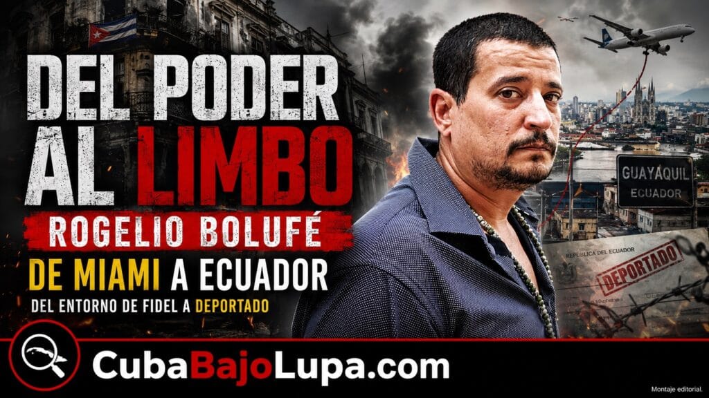 ROGELIO BOLUFÉ: SE CODEÓ CON LA FAMILIA CASTRO EN CUBA, LLEGÓ A MIAMI Y TERMINÓ DEPORTADO POR TRUMP A ECUADOR