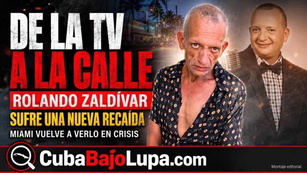 LOCUTOR CUBANO ROLANDO ZALDÍVAR SUFRE UNA RECAÍDA Y VUELVE A SER ENCONTRADO CONSUMIENTO DROGRAS EN LAS CALLES DE MIAMI