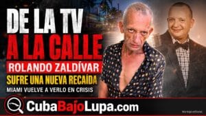 LOCUTOR CUBANO ROLANDO ZALDÍVAR SUFRE UNA RECAÍDA Y VUELVE A SER ENCONTRADO CONSUMIENTO DROGRAS EN LAS CALLES DE MIAMI
