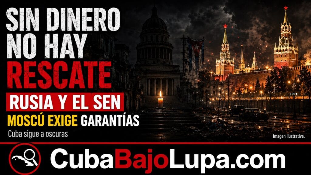 RUSIA PONE PRECIO AL “RESCATE” ENERGÉTICO DE CUBA: “QUE ENCUENTREN CON QUÉ PAGARNOS”