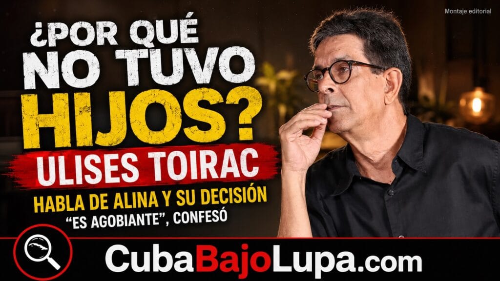 ULISES TOIRAC REVELA POR QUÉ NO TUVO HIJOS CON SU ESPOSA: “LLEGAMOS A UNA EDAD EN QUE DIJIMOS: YA NO TIENE SENTIDO”